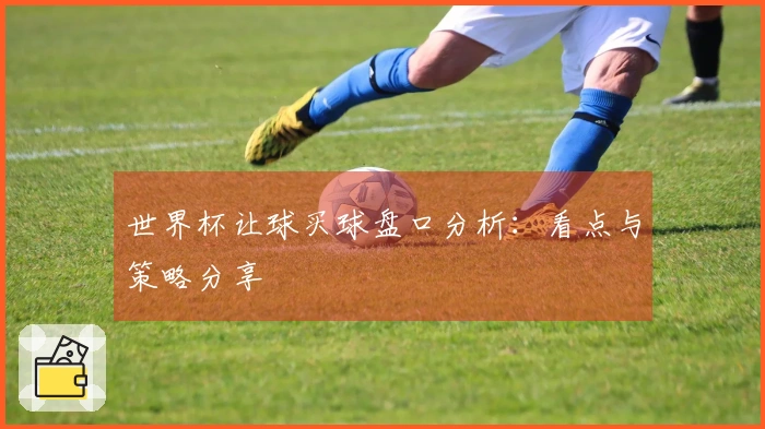 世界杯让球买球盘口分析：看点与策略分享